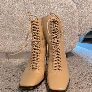 Zara Laced Up Boots